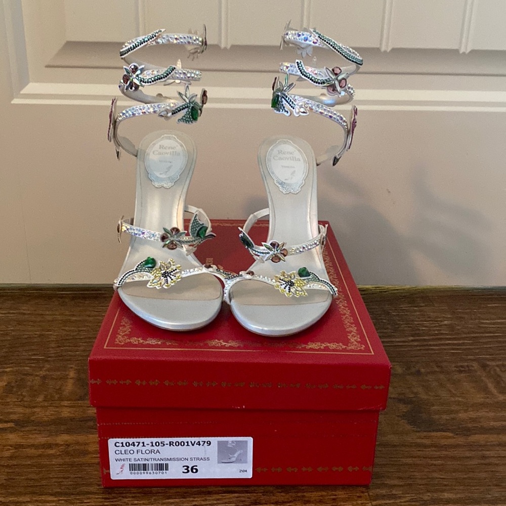 Beautiful brand new Rene Caovilla heels